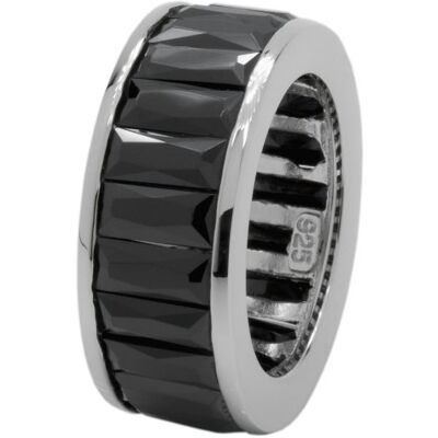 Carlo Monti Anillo de Plata de Ley con circonita, Talla 14 (17,2 mm) Carlo Monti Anillo de Plata de Ley con circonita, Talla 14 (17,2 mm)