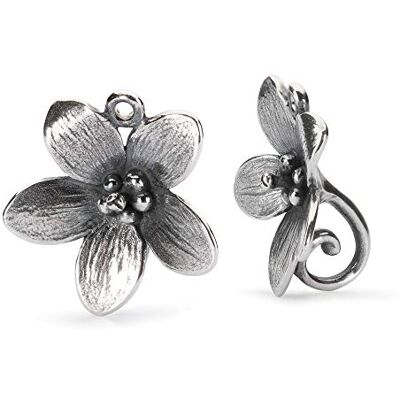 Trollbeads Pendientes de plata 925 para mujer, 1 cm, , 1 cm, Plata, No es una piedra preciosa Trollbeads Pendientes de plata 925 para mujer, 1 cm, , 1 cm, Plata, No es una piedra preciosa