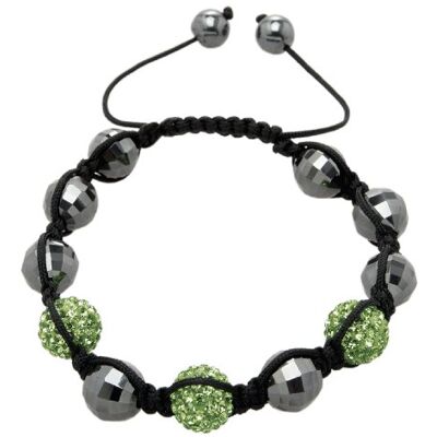 Carlo Monti Pulsera de Tela con hematita Carlo Monti Pulsera de Tela con hematita