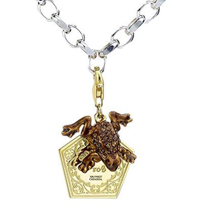 Harry Potter Carat Shop The x Swarovski Charm Chocolate Frog (gold plated) Harry Potter Carat Shop The x Swarovski Charm Chocolate Frog (gold plated)