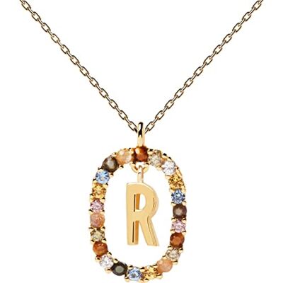 P D PAOLA Letters 2021 Cadena de Cuello para Mujeres P D PAOLA Letters 2021 Cadena de Cuello para Mujeres