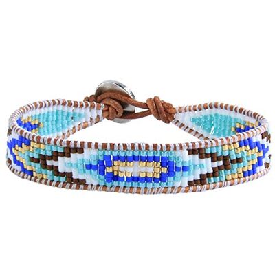 KELITCH New Miyuki Beaded Strand Bracelet Nuevas Pulseras De Abrigo De Cuero Pulseras Tejidas Trenzadas para Mujer KELITCH New Miyuki Beaded Strand Bracelet Nuevas Pulseras De Abrigo De Cuero Pulseras Tejidas Trenzadas para Mujer