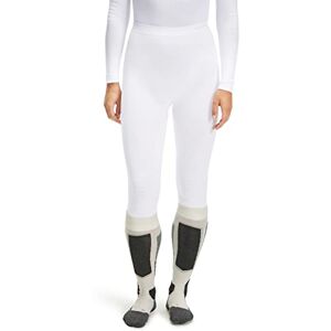 FALKE Warm 3/4 W Ti hilo funcional secado rápido, Capa de base inferior Mujer, Blanco White 2860-O, XS FALKE Warm 3/4 W Ti hilo funcional secado rápido, Capa de base inferior Mujer, Blanco White 2860-O, XS