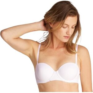 Calvin Sujetador Push-Up Mujer con Tirantes Desmontable, Blanco (White), 95C Calvin Sujetador Push-Up Mujer con Tirantes Desmontable, Blanco (White), 95C