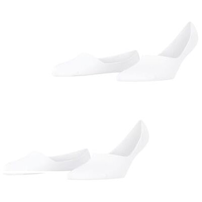 Burlington Everyday Multipack W In algodón invisibles lisos 2 pares, Calcetines pinkies Mujer, Blanco White 2000, 35-36 Burlington Everyday Multipack W In algodón invisibles lisos 2 pares, Calcetines pinkies Mujer, Blanco White 2000, 35-36