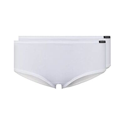 Skiny Advantage Cotton Panty 2er Pack, Culotte Mujer, Blanco (White 0500), 44 (Talla del Fabricante: 42) Skiny Advantage Cotton Panty 2er Pack, Culotte Mujer, Blanco (White 0500), 44 (Talla del Fabricante: 42)