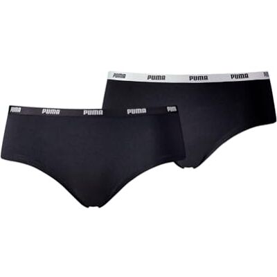 PUMA Mujer Iconic Hipster 4er Paquete PUMA Mujer Iconic Hipster 4er Paquete