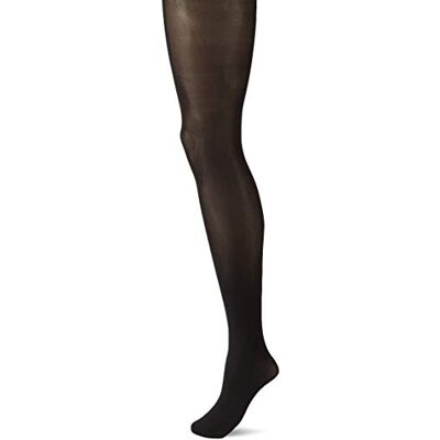 FALKE Seidenglatt 40 DEN W Kh semiopaco lisos 1 par, Calcetines largos Mujer, Negro Black 3009, 39-42 FALKE Seidenglatt 40 DEN W Kh semiopaco lisos 1 par, Calcetines largos Mujer, Negro Black 3009, 39-42