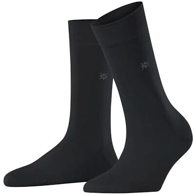 Burlington Bloomsbury W So lana algodón lisos 1 par, Calcetines Mujer, Negro Black 3000, 36-41 Burlington Bloomsbury W So lana algodón lisos 1 par, Calcetines Mujer, Negro Black 3000, 36-41