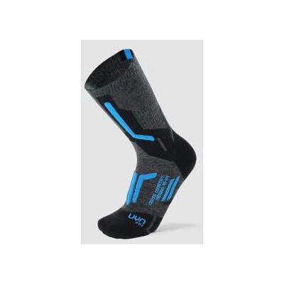 UYN SKI CROSS COUNTRY 2IN Socks Hombre Anthracite/Blue 44 UYN SKI CROSS COUNTRY 2IN Socks Hombre Anthracite/Blue 44