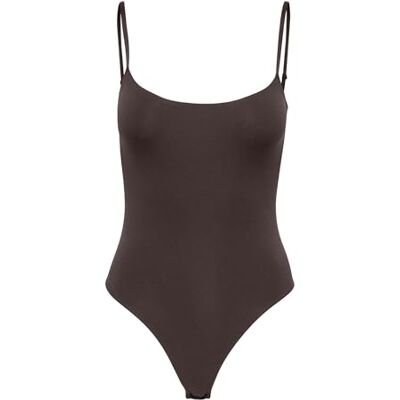 ONLY Onlpeachy Bodystocking Acc, Seal Brown, M Mujeres ONLY Onlpeachy Bodystocking Acc, Seal Brown, M Mujeres