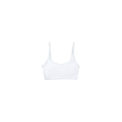 Capezio Mujer Camisola Bra Top Blanco, Mediano Capezio Mujer Camisola Bra Top Blanco, Mediano