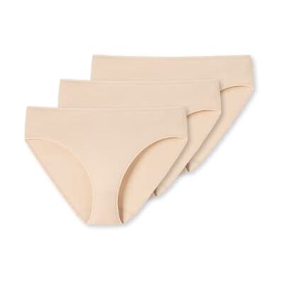 Schiesser Bragas 3-Pack de algodón de Primera Necesidad desliza 36-46 selección de Color: Color: Nude Size: Small Schiesser Bragas 3-Pack de algodón de Primera Necesidad desliza 36-46 selección de Color: Color: Nude Size: Small