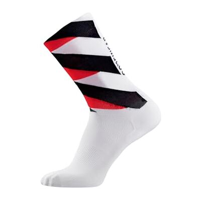 GORE WEAR GOREWEAR Calcetines Essential Signal, White/Lab Red, 44-46 GORE WEAR GOREWEAR Calcetines Essential Signal, White/Lab Red, 44-46