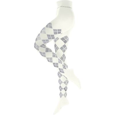 Burlington Elegant Essence W Ti algodón estampadas 1 pieza, Pantimedias Mujer, Blanco Off-White 2040, 42-44 Burlington Elegant Essence W Ti algodón estampadas 1 pieza, Pantimedias Mujer, Blanco Off-White 2040, 42-44