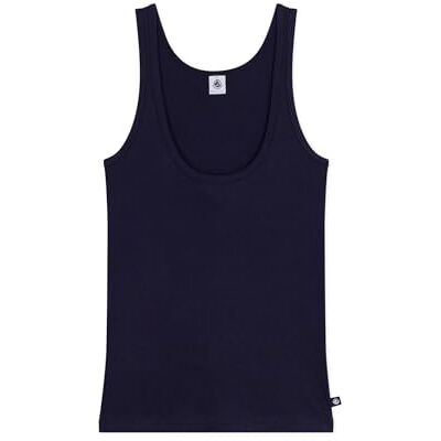 Petit Bateau Camiseta de Tirantes para Mujer de Lana y algodón Ligero, Smoking., M Petit Bateau Camiseta de Tirantes para Mujer de Lana y algodón Ligero, Smoking., M