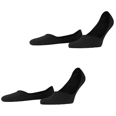 ESPRIT Basic Uni Multipack M In algodón invisibles lisos 2 pares, Calcetines pinkies Hombre, Negro Black 3000, 39-42 ESPRIT Basic Uni Multipack M In algodón invisibles lisos 2 pares, Calcetines pinkies Hombre, Negro Black 3000, 39-42