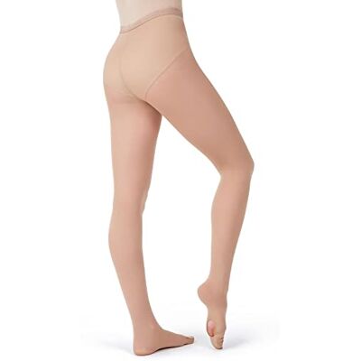Capezio Women's Ultra Soft Transition Tight – Versatile Footed or Footless Design, Moisture Wicking, Seamless Comfort for Dancers and Active Wear, Small/Medium, Light Suntan Capezio Women's Ultra Soft Transition Tight – Versatile Footed or Footless Design, Moisture Wicking, Seamless Comfort for Dancers and Active Wear, Small/Medium, Light Suntan