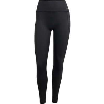 Adidas Donna Optime Workout Rib Full Length Leggings, black, XXL Adidas Donna Optime Workout Rib Full Length Leggings, black, XXL