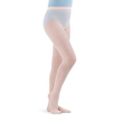 Capezio Girls Hold & Stretch® Footed Tight – Comfortable Semi-Opaque Fabric, 1" Elasticized Waistband, Perfect for Dance, Durable Design Capezio Girls Hold & Stretch® Footed Tight – Comfortable Semi-Opaque Fabric, 1" Elasticized Waistband, Perfect for Dance, Durable Design
