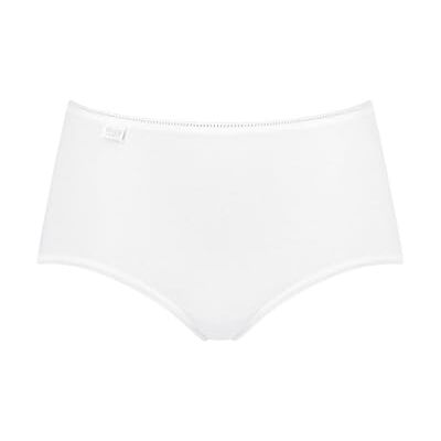 Sloggi 24/7 Cotton Midi C3P, Slip, Mujer, Blanco (White), 48 Sloggi 24/7 Cotton Midi C3P, Slip, Mujer, Blanco (White), 48