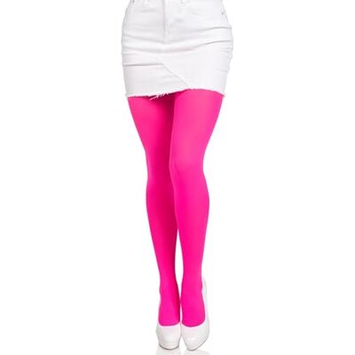 Leg Avenue Mujer Color 36 40 Medias Rosa neón, Talla Única (EUR 36-40) () Leg Avenue Mujer Color 36 40 Medias Rosa neón, Talla Única (EUR 36-40) ()