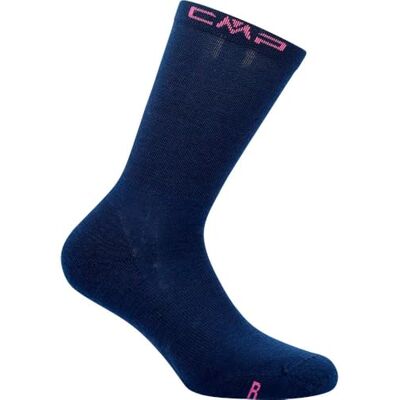 CMP Hiking Wool Sock Wmn Mid, azul, 39/42 CMP Hiking Wool Sock Wmn Mid, azul, 39/42