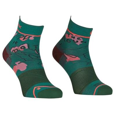 ORTOVOX YPSILANTI ALPINE LIGHT QUARTER SOCKS W C: pacific green_ T: 35-38 ORTOVOX YPSILANTI ALPINE LIGHT QUARTER SOCKS W C: pacific green_ T: 35-38
