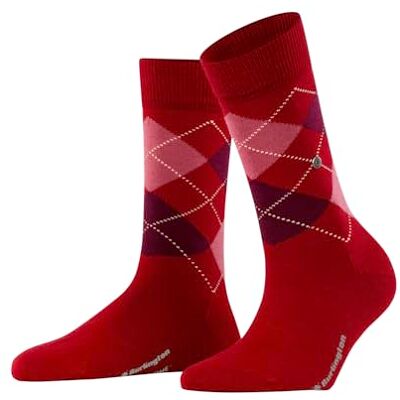 Burlington Marylebone W So lana estampados 1 par, Calcetines Mujer, Rojo Cranberry 8033, 36-41 Burlington Marylebone W So lana estampados 1 par, Calcetines Mujer, Rojo Cranberry 8033, 36-41