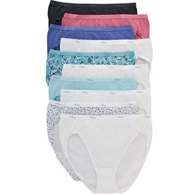 Hanes Panty Hi-Cut de Mujer 10-Pack-9-Assorted Hanes Panty Hi-Cut de Mujer 10-Pack-9-Assorted