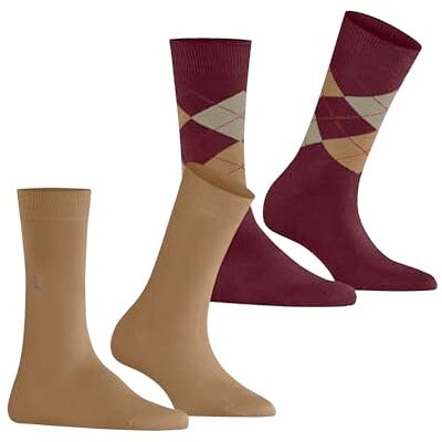 Burlington Everyday X-Mas Multipack W So algodón estampados 2 pares, Calcetines Mujer, Multicolor Beige Red 0080, 36-41 Burlington Everyday X-Mas Multipack W So algodón estampados 2 pares, Calcetines Mujer, Multicolor Beige Red 0080, 36-41