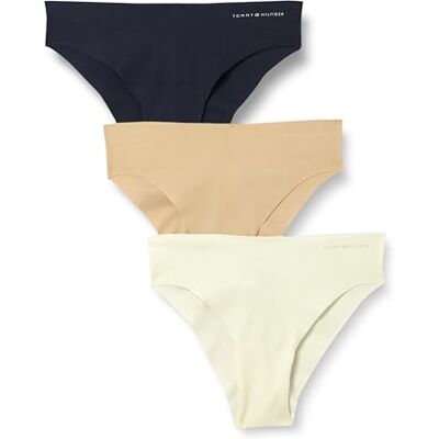 Tommy Hilfiger Tangas brasileña Mujer Pack de 3 sin Costuras Tommy Hilfiger Tangas brasileña Mujer Pack de 3 sin Costuras