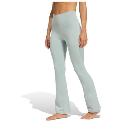 Adidas Donna All Me Flare Leggings, Wonder Sage, L Adidas Donna All Me Flare Leggings, Wonder Sage, L
