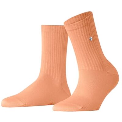 Burlington Fleet Street W So algodón lisos 1 par, Calcetines Mujer, Naranja Peach 8766, 36-41 Burlington Fleet Street W So algodón lisos 1 par, Calcetines Mujer, Naranja Peach 8766, 36-41