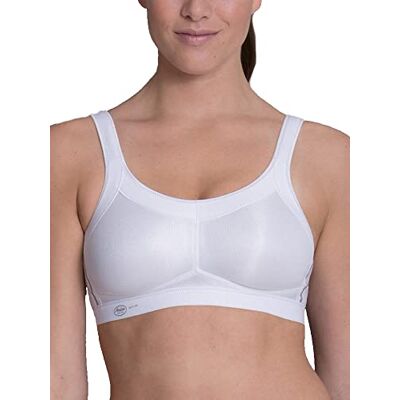 Anita Active Momentum Sujetador deportivo para mujer, Blanco (Weiß 006), 65D EU Anita Active Momentum Sujetador deportivo para mujer, Blanco (Weiß 006), 65D EU