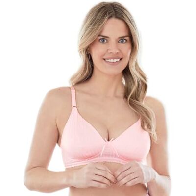 Bestform 5006248 Striped Wireless Cotton Bra with Lightly-Lined Cups Sujetador Mujer Bestform 5006248 Striped Wireless Cotton Bra with Lightly-Lined Cups Sujetador Mujer
