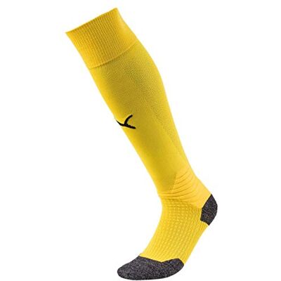 PUMA Liga Socks Calcetines, Unisex adulto, Amarillo (Cyber Yellow/ Black), 43-46 (Talla de fabricante: 4) PUMA Liga Socks Calcetines, Unisex adulto, Amarillo (Cyber Yellow/ Black), 43-46 (Talla de fabricante: 4)