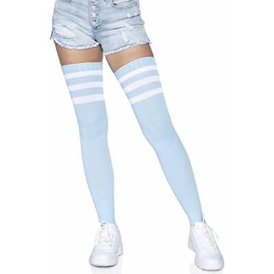 Leg Avenue Athlete over the knee socks, O/S (Azul Claro) Leg Avenue Athlete over the knee socks, O/S (Azul Claro)