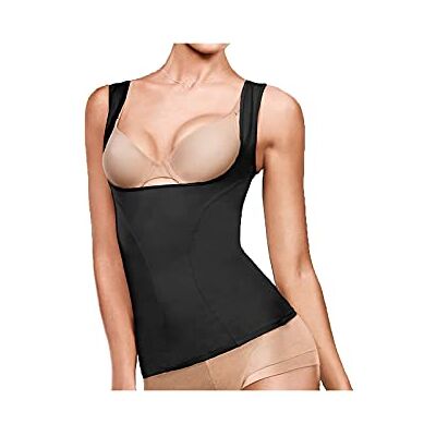 Maidenform Flexees Women's Shapewear Wear Your Own Bra Torsette, Modern Black, Maidenform Flexees Women's Shapewear Wear Your Own Bra Torsette, Modern Black,