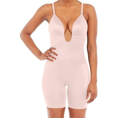 Spanx 057R-CHAMPAGNE Beige-XS Body, Mujer, Beige (Champagne Beige Champagne Beige), 34 (Tamaño del Fabricante:XS) Spanx 057R-CHAMPAGNE Beige-XS Body, Mujer, Beige (Champagne Beige Champagne Beige), 34 (Tamaño del Fabricante:XS)