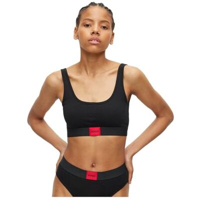 HUGO Bralette Red Label, Negro1, S para Mujer HUGO Bralette Red Label, Negro1, S para Mujer