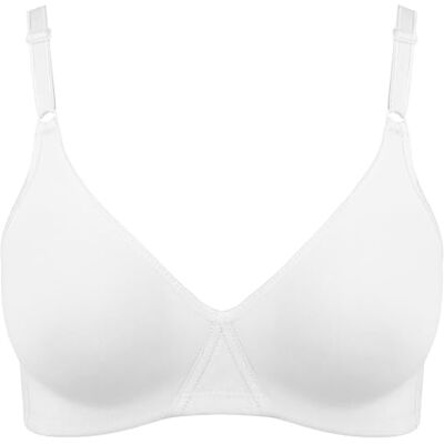 Nur Die Baumwoll BH Sujetador Mujer, Color Blanco, Talla 95C (Talla Fabricante: 95 C) Nur Die Baumwoll BH Sujetador Mujer, Color Blanco, Talla 95C (Talla Fabricante: 95 C)