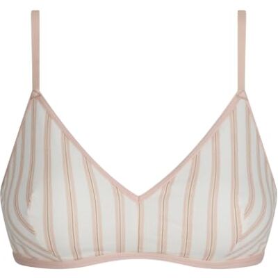 Dim Sujetador Triangular de algodón para Mujer, cómodo y Ligero Bralette sin Aros con Efecto Natural Lencería Elegante para el día a día Colaboración con Ines DE LA FRESSANGE Dim Sujetador Triangular de algodón para Mujer, cómodo y Ligero Bralette sin Aros con Efecto Natural Lencería Elegante para el día a día Colaboración con Ines DE LA FRESSANGE