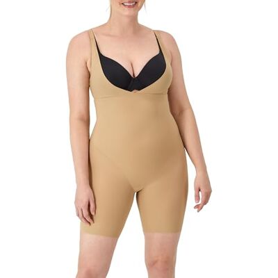 Maidenform , Wear-your-own-bra Firm Control Shapewear, Open-bust Shaper, Beige (Body Beige), M para Mujer Maidenform , Wear-your-own-bra Firm Control Shapewear, Open-bust Shaper, Beige (Body Beige), M para Mujer
