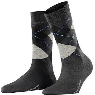 Burlington Marylebone W So lana estampados 1 par, Calcetines Mujer, Gris Asphalt Melange 3180, 36-41 Burlington Marylebone W So lana estampados 1 par, Calcetines Mujer, Gris Asphalt Melange 3180, 36-41
