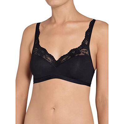 Sloggi Romance Si, Sujetador Mujer, Negro (Black), 95C Sloggi Romance Si, Sujetador Mujer, Negro (Black), 95C