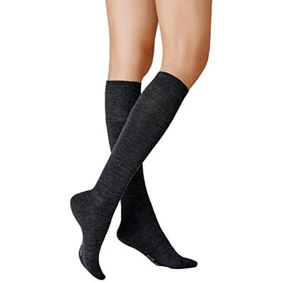 Kunert Calcetines de algodón suave para mujer, 100 DEN Gris (Anthrazitmel 4050) 39-42 Kunert Calcetines de algodón suave para mujer, 100 DEN Gris (Anthrazitmel 4050) 39-42