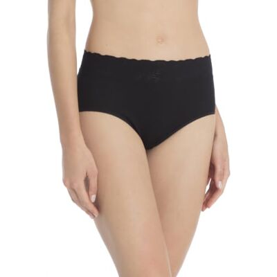 Calida Iconics Braga Midi para Mujer, 100% algodón, con Encaje Calida Iconics Braga Midi para Mujer, 100% algodón, con Encaje