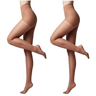 Conte elegant Pack De 2 Pantis Moldeadores De Mujer Active 40 Den Estimula La Circulación Sanguínea, Pantis Finos De Mujer Color Marrón Talla 4 Conte elegant Pack De 2 Pantis Moldeadores De Mujer Active 40 Den Estimula La Circulación Sanguínea, Pantis Finos De Mujer Color Marrón Talla 4