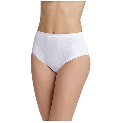 Dim Lote De 2 Slips para Mujer De Puro Algodón Y Talle Alto Mujer x2 Dim Lote De 2 Slips para Mujer De Puro Algodón Y Talle Alto Mujer x2